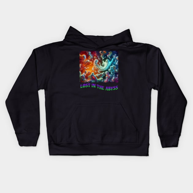 Lost in the Abyss Kids Hoodie by Out of the world